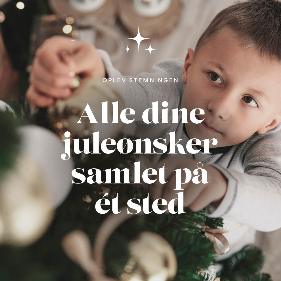 231030 Bloms Jul DetSker 1080x1080px K1 Juleshopping i Bloms i december