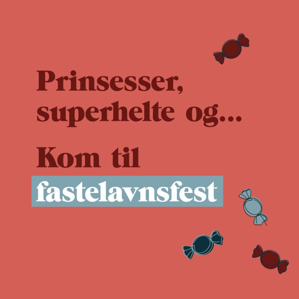 Kom til fastelavnsfest i Bloms Butikker den 2. marts 2025